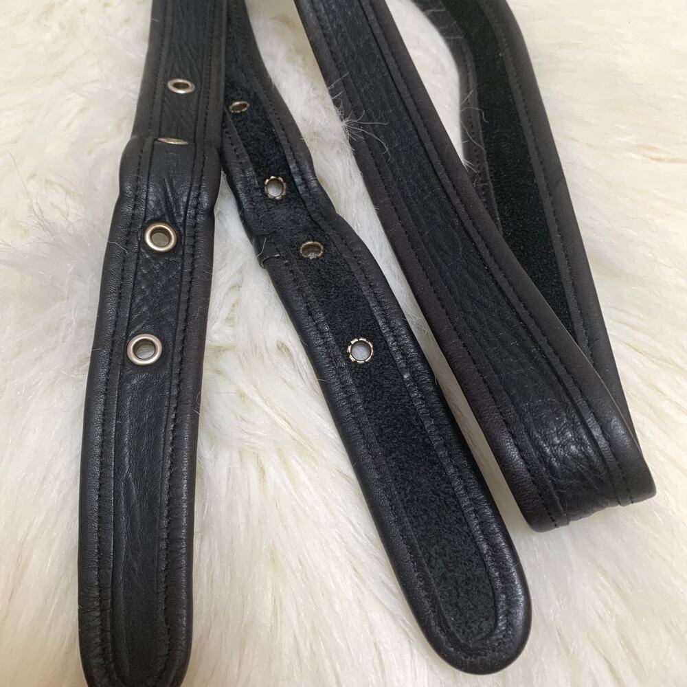 Dark Cocoa Brown Vintage COACH Genuine Leather Replacement XBody Strap S37